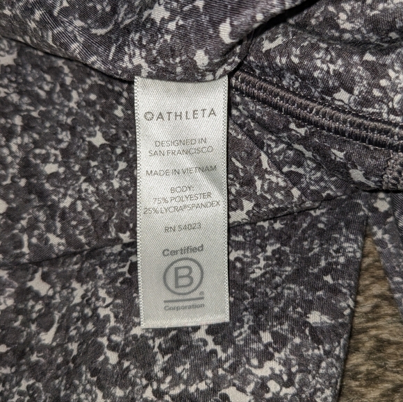 Athleta Salutation Stash Pocket Tight Leggings Pebble Beach XXS - Picture 10 of 11